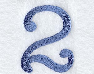 Courier Number 2 - 3 Inch