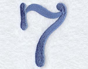 Courier Number 7 - 3 Inch