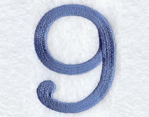 Courier Number 9 - 3 Inch