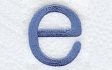 Courier Lower Case Letter e - 3 Inch