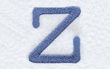 Courier Lower Case Letter z - 3 Inch