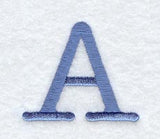 Courier Upper Case Letter A - 3 Inch