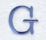 Courier Upper Case Letter G - 3 Inch