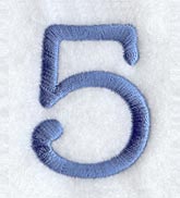 Courier Number 5 - 3 Inch