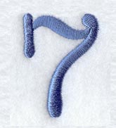 Courier Number 7 - 3 Inch