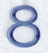 Courier Number 8 - 3 Inch