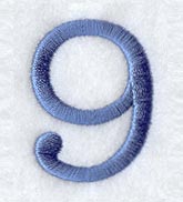 Courier Number 9 - 3 Inch