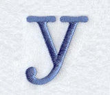 Courier Lower Case Letter y - 3 Inch