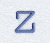 Courier Lower Case Letter z - 3 Inch