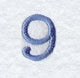 Courier Number 9 - 3 Inch
