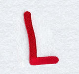 Kids Upper Case Letter L - 3 Inch
