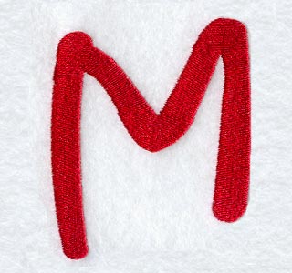 Kids Upper Case Letter M - 3 Inch