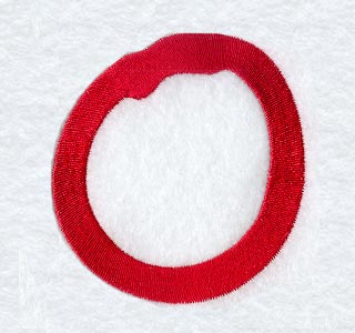 Kids Upper Case Letter O - 3 Inch