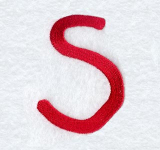 Kids Upper Case Letter S - 3 Inch