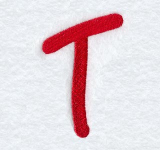 Kids Upper Case Letter T - 3 Inch
