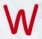 Kids Upper Case Letter W - 3 Inch