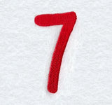 Kids Number 7 - 3 Inch