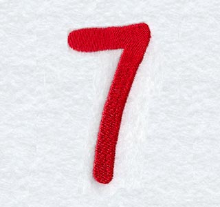 Kids Number 7 - 3 Inch