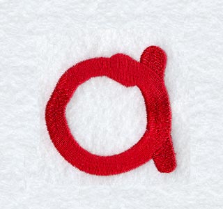 Kids Lower Case Letter a - 3 Inch