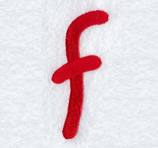 Kids Lower Case Letter f - 3 Inch