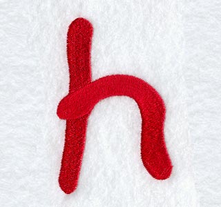 Kids Lower Case Letter h - 3 Inch