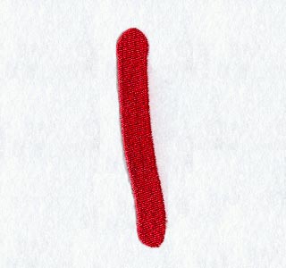 Kids Lower Case Letter l - 3 Inch