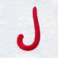 Kids Upper Case Letter J - 3 Inch