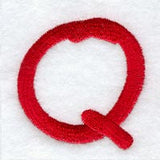 Kids Upper Case Letter Q - 3 Inch