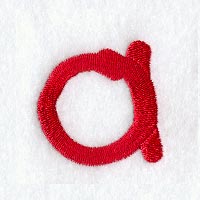 Kids Lower Case Letter a - 3 Inch