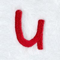 Kids Lower Case Letter u - 3 Inch