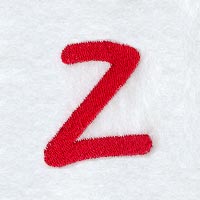Kids Lower Case Letter z - 3 Inch