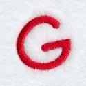 Kids Upper Case Letter G - 3 Inch