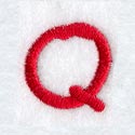 Kids Upper Case Letter Q - 3 Inch