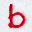 Kids Lower Case Letter b - 3 Inch