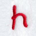 Kids Lower Case Letter h - 3 Inch
