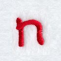 Kids Lower Case Letter n - 3 Inch