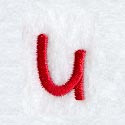 Kids Lower Case Letter u - 3 Inch
