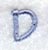 Dots Letter D - 2 inch
