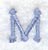 Dots Letter M - 2 inch