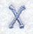 Dots Letter X - 2 inch