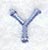 Dots Letter Y - 2 inch