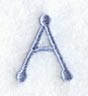 Dots Letter A - 2 inch
