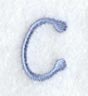 Dots Letter C - 2 inch