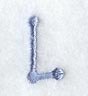Dots Letter L - 2 inch
