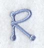 Dots Letter R - 2 inch