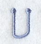 Dots Letter U - 2 inch
