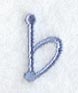 Dots Letter b - 2 inch