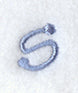 Dots Letter s - 2 inch