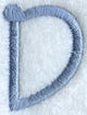 Dots Letter D - 2 inch