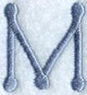 Dots Letter M - 2 inch